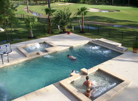 Aquamarine Pools houston texas swimming pool builder