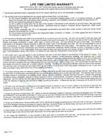 swimming pool warranty