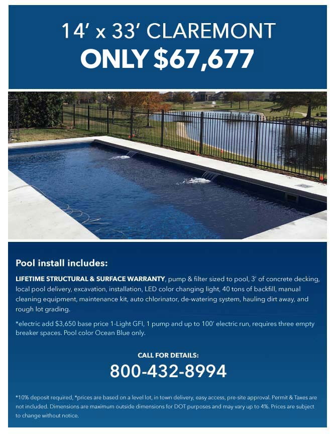 limited time swimming pool price