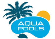 AquaPools Official Logo - Fiberglass Pool Builder & Installer Since 1997