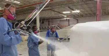 Factory controlled evironment for AVIVA Pools exclusively from AquaPools