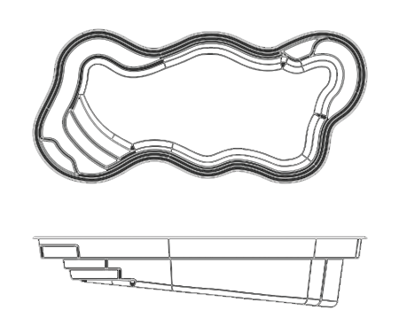 Luma 23 Pool Line Drawing