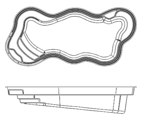 Luma 26 Pool Line Drawing