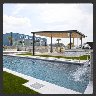 Apex 40 fiberglass pool by AquaPools