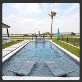 Apex 40 fiberglass pool by AquaPools