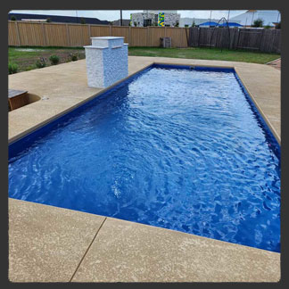 Apex 40 fiberglass pool by AquaPools