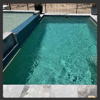 Chic 40 fiberglass pool by AquaPools