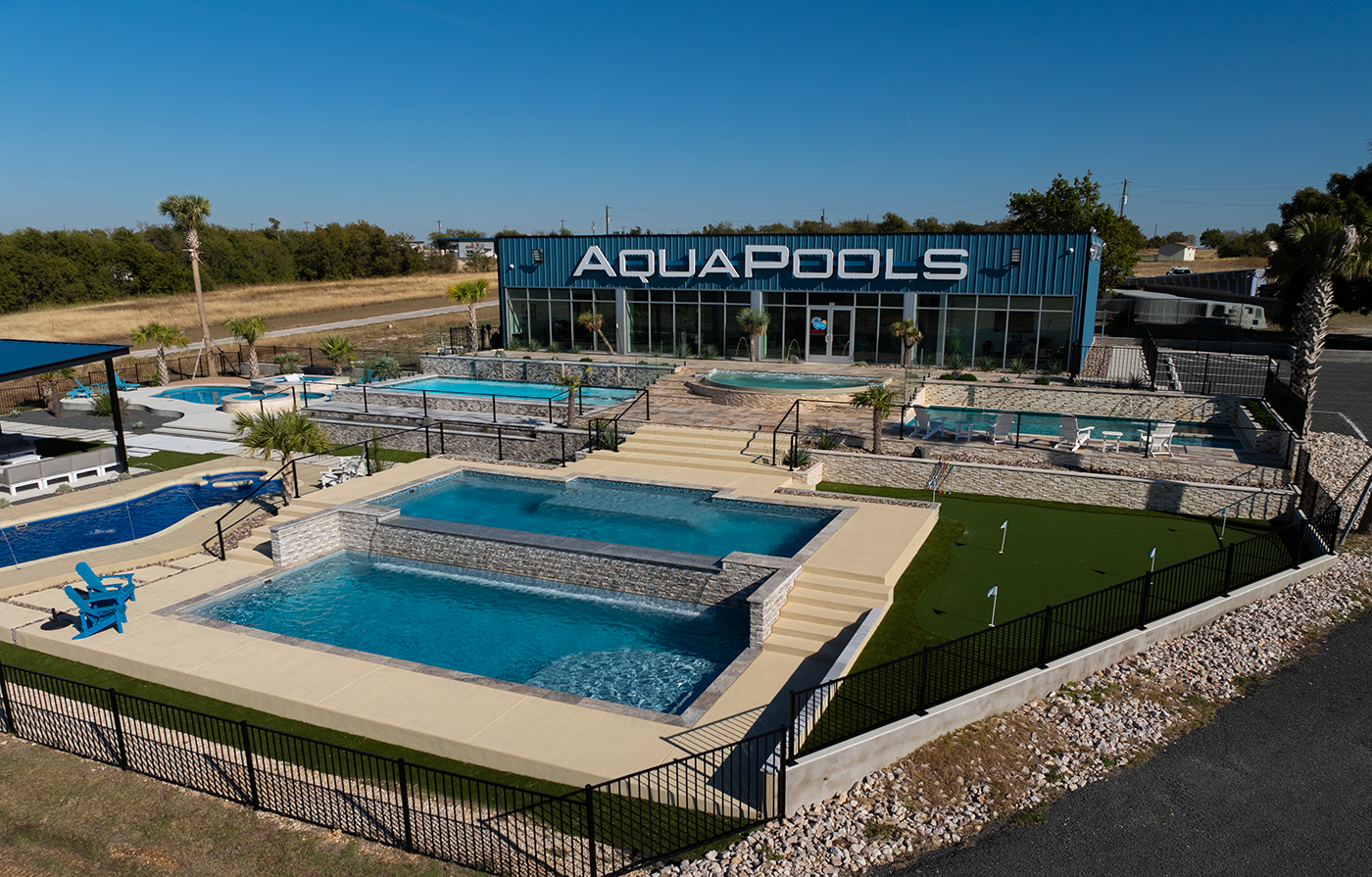AquaPools Pool Park Showrooms in Texas