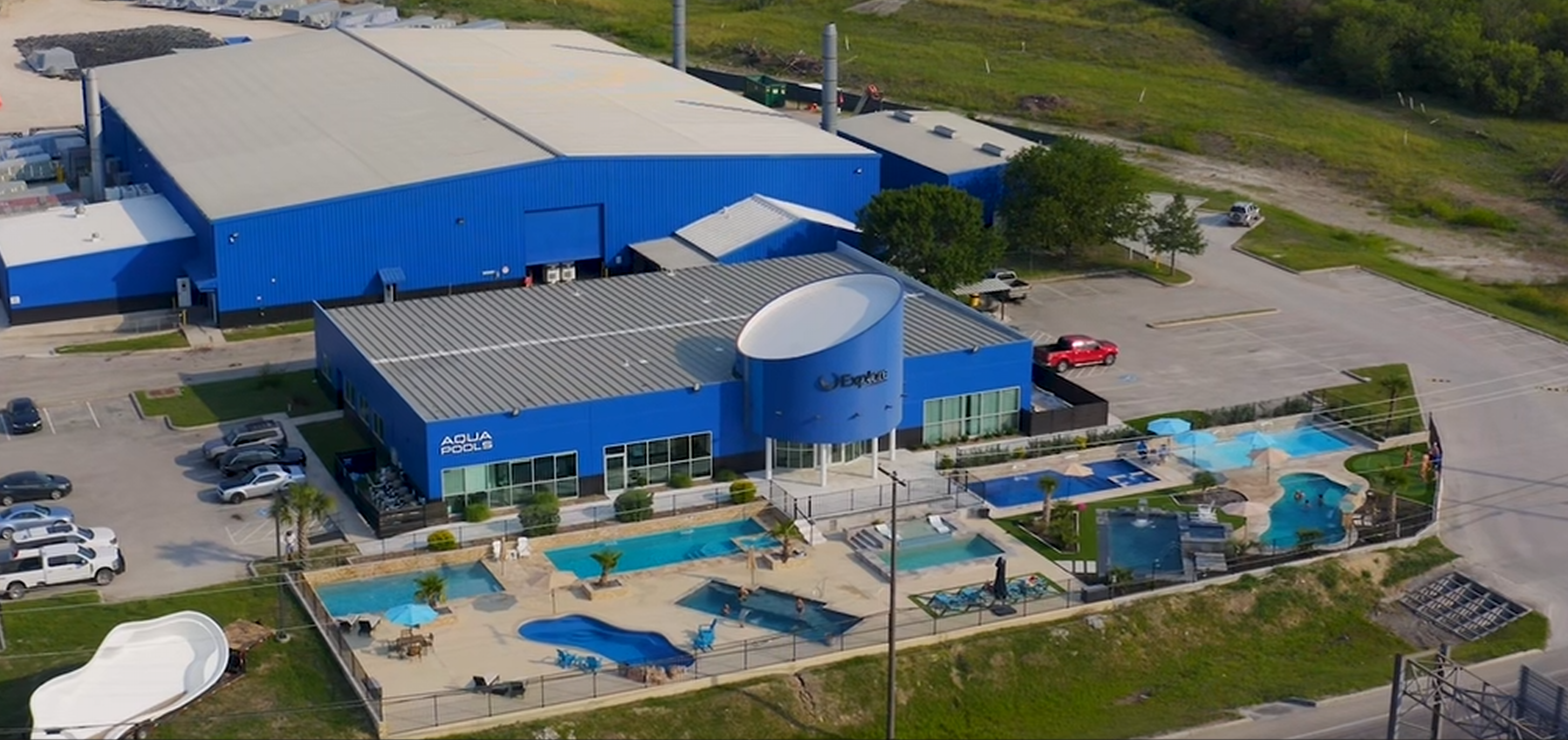 New Braunfels Fiberglass Pool Showroom