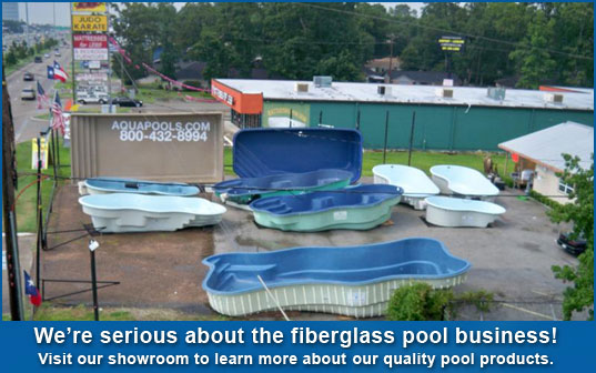 Aqua Group Fiberglass Pools Showroom