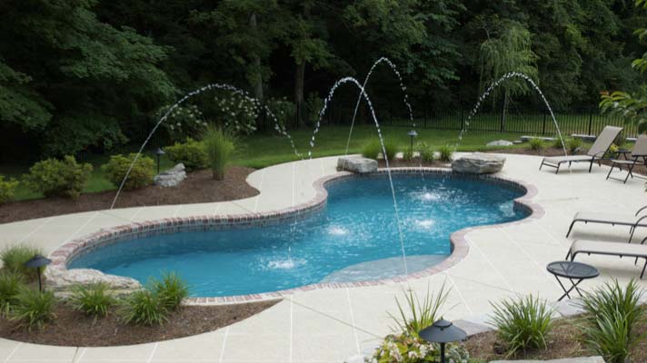Trilogy Fusion Gemini Aquapools installation contractor composite fiberglass pools Austin, Tx. 78746 and low prices plus discount specials.
