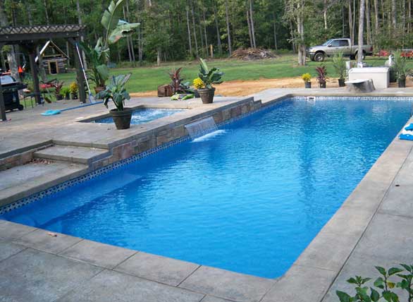Aqua Pools texas fiberglass swimming pool builder