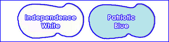 Liberty Color Options- Indepencence White / Patriotic Blue