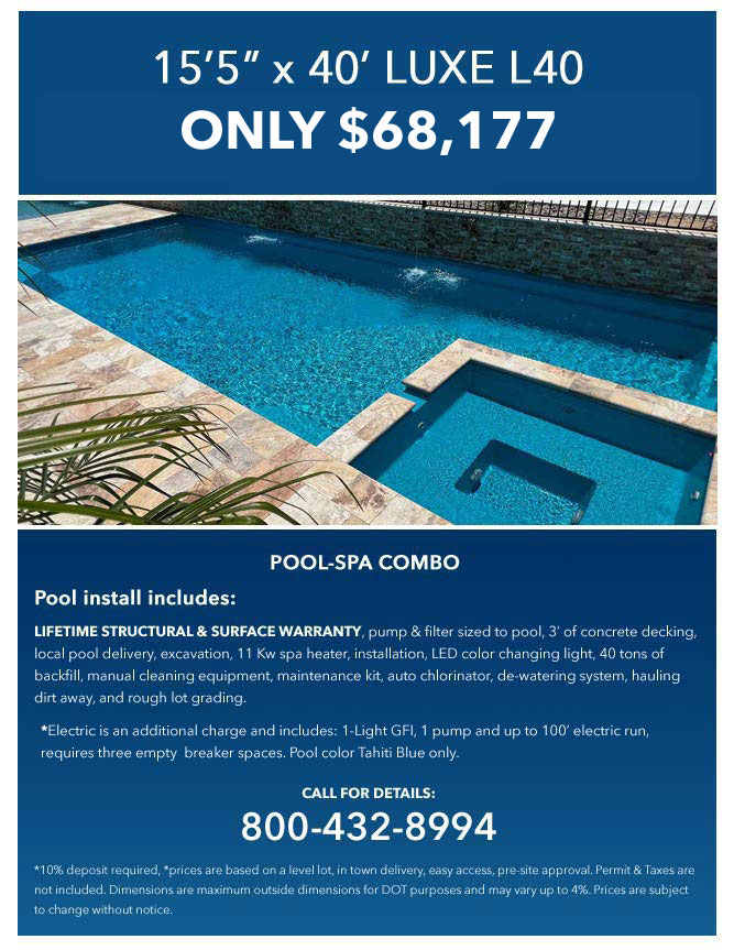 inground fiberglass pool price