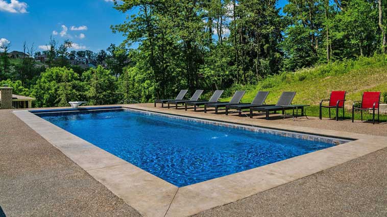 AquaPools colors for Latham Pools & Spas