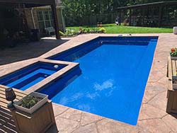 Aquamarine Install Inground Swimming Pool Contractor Builder Onion Creek Meadows Texas Southhampton Hills Fiberglass Pools Builder