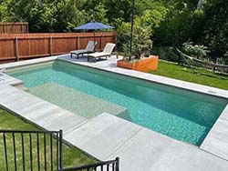 Aquamarine top installation fiberglass pools Bristol, Texas 75119. Best companies inground swimming pool 75077 with low affordable prices.