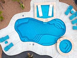 Aqua Pools affordable construction inground pool install Bells 75414. Top contractor custom fiberglass pools 76458 with best low prices.