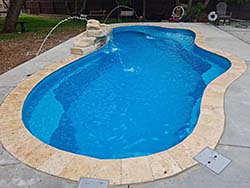 Design build contractor swimming pool Oakland Estates, Texas. Install Aquamarine companies inground fiberglass pools Macdona Tx. with special prices.