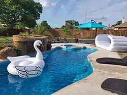 Install build contractor inground swimming pool Hollywood Park, Texas. Design company Aquapool fiberglass pools Longhorn, Tx. 78217 with discount prices.