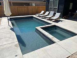 Install Builder of fiberglass spool pool Universal City, Texas. Martinez swimming pools design gunite contractor companies special discount prices.