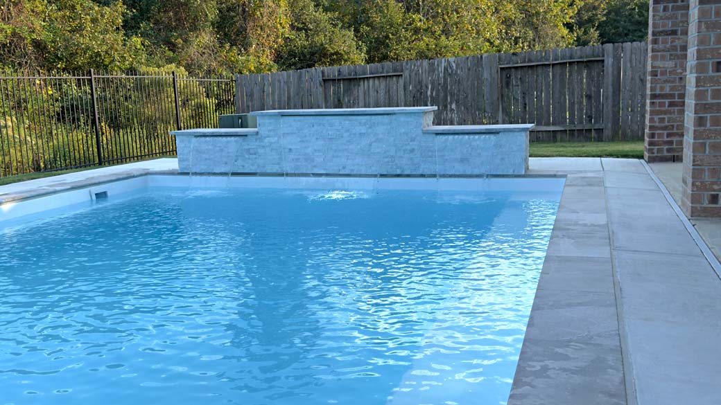 Waterwall water features from AquaPools