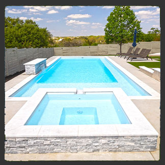 Apex 40 fiberglass pool by AquaPools