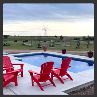 Dynasty 30 fiberglass pool by AquaPools