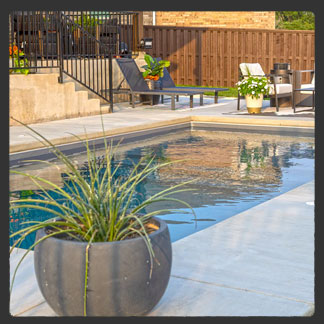 Ovation 23 fiberglass pool by AquaPools