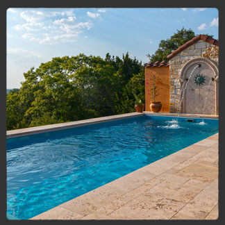 Ovation 26 fiberglass pool by AquaPools