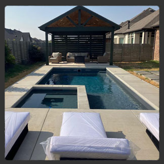 Triumph 26 fiberglass pool by AquaPools